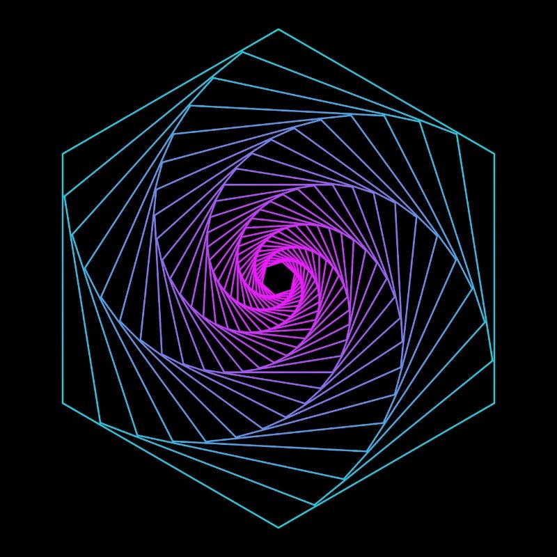 Heilige Geometrie Spiralle