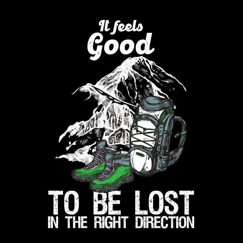 Wanderer Bergsteiger Good Be Lost Right Direction