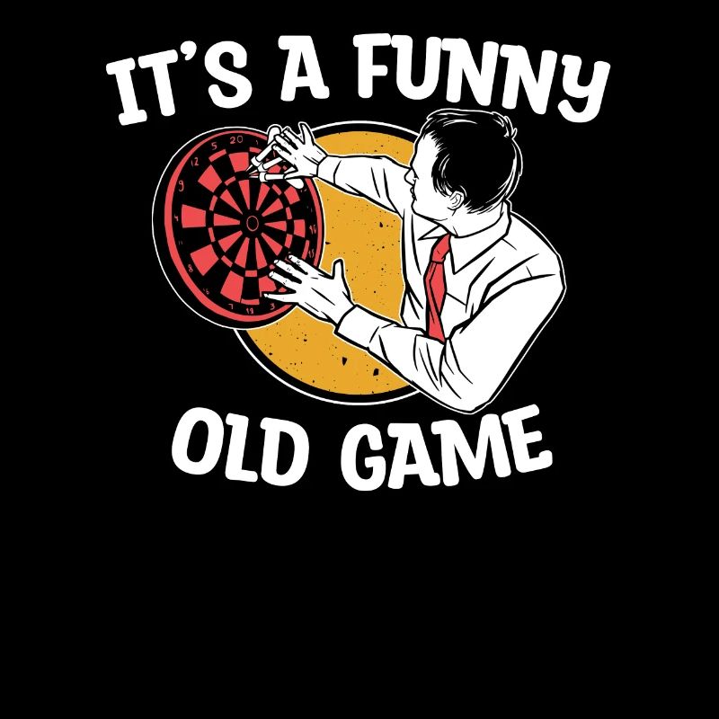 Dart Vintage Funny Old Game Fléchettes Player