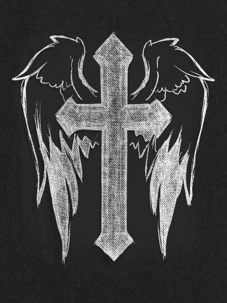 Croix d'aile d'ange