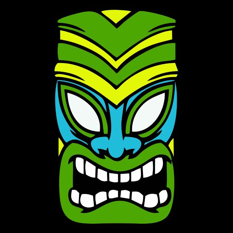 Tiki mask Hawaii