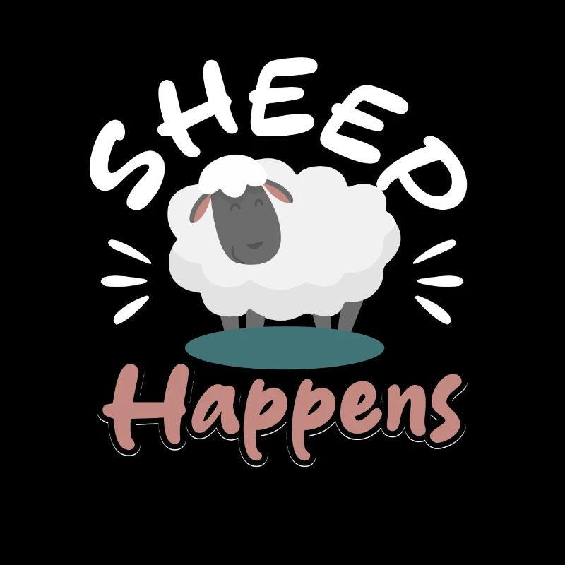 Sheep Happens Ironic Shepherd