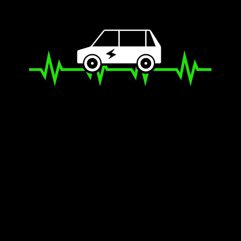 E-Auto Elektrisches Auto Herzfrequenz