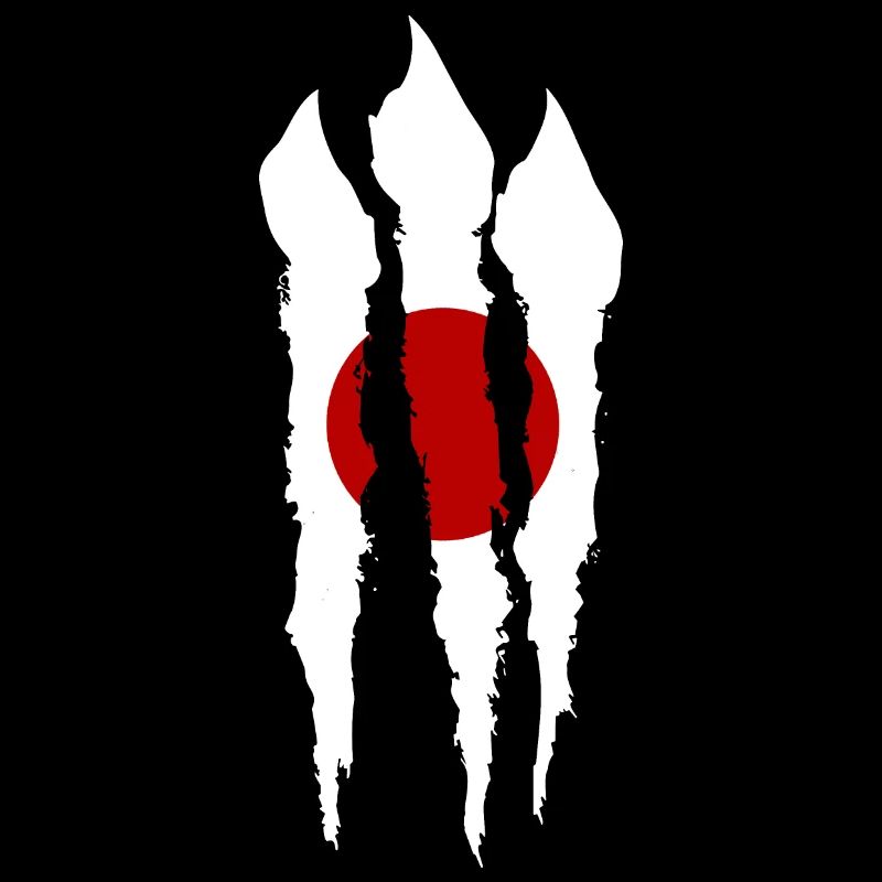 Drapeau du Japon utilisé Look Nihon Drapeau japonais