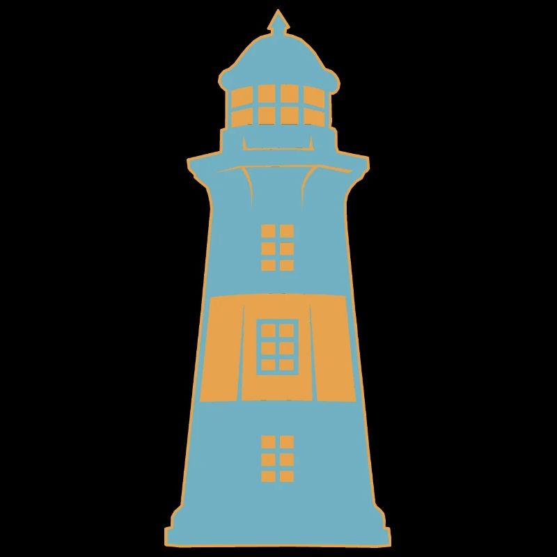 Phare sur la côte maritime