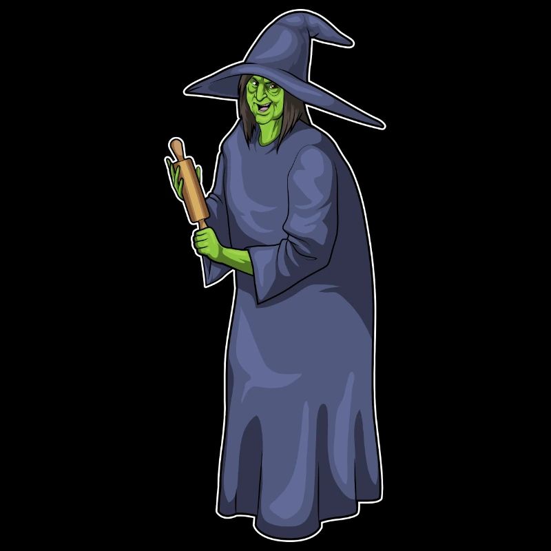 Sorcière Halloween Baker