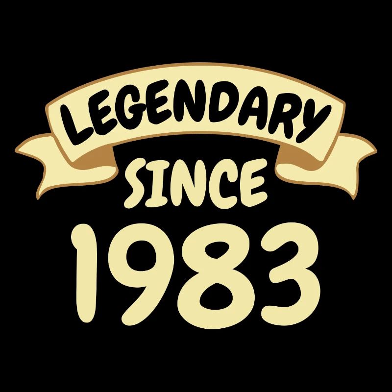 40th birthday gift Legendary since 1983