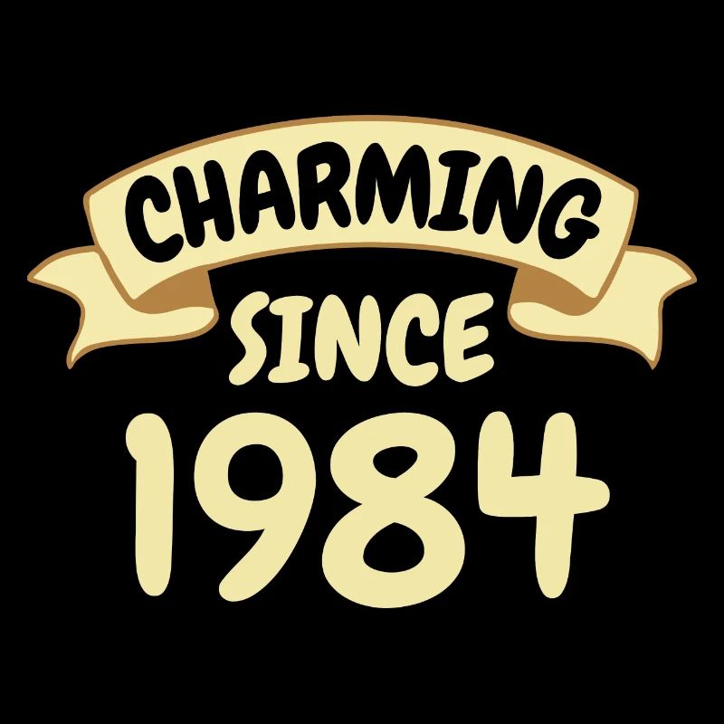 39. Geburtstag Geschenk Charmant seit 1984