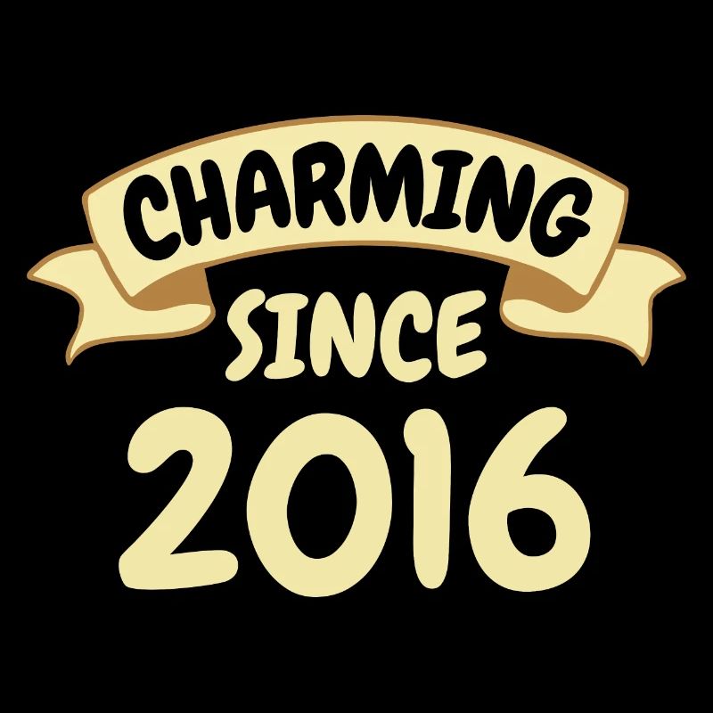 7. Geburtstag Geschenk Charmant seit 2016