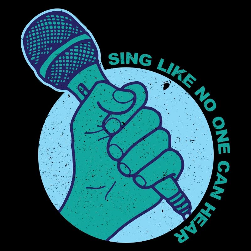 Singing music microphone