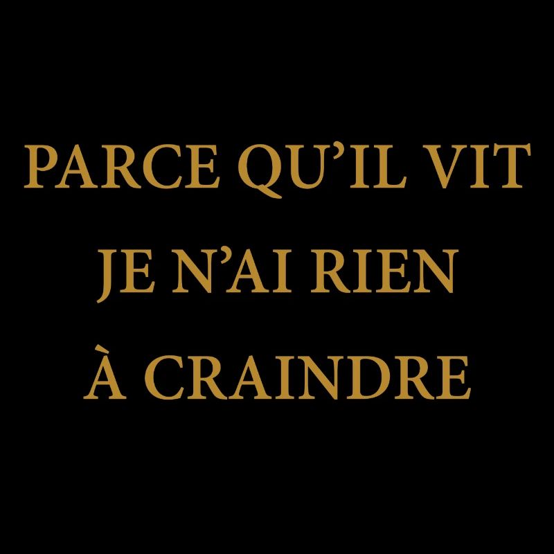PARCE QU'IL VIT