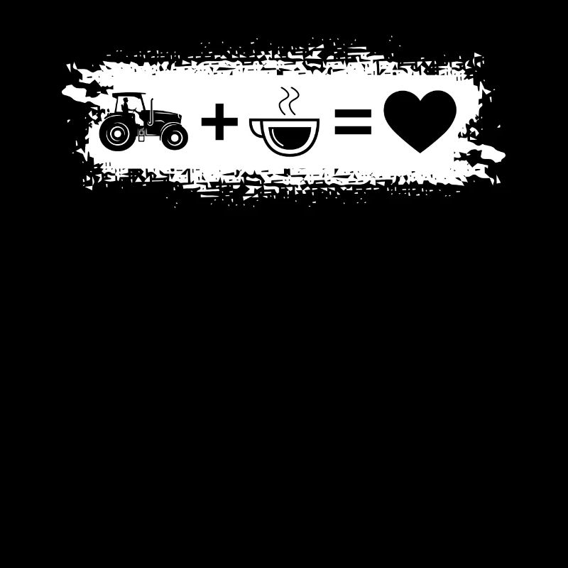 Grunge Rectangle - Heart - Coffee - Guy Drives Tract