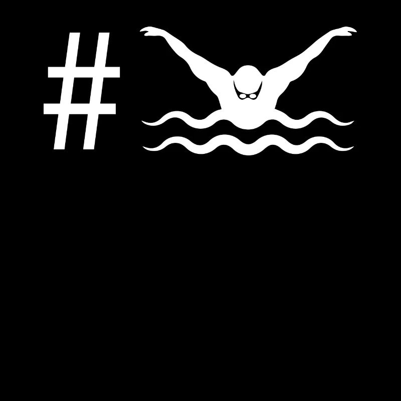 Hashtag - Schwimmen -