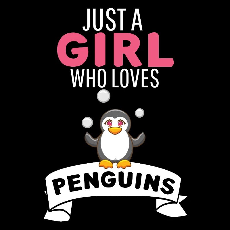 Antarktis Tier Mädchen Geschenkidee Pinguin