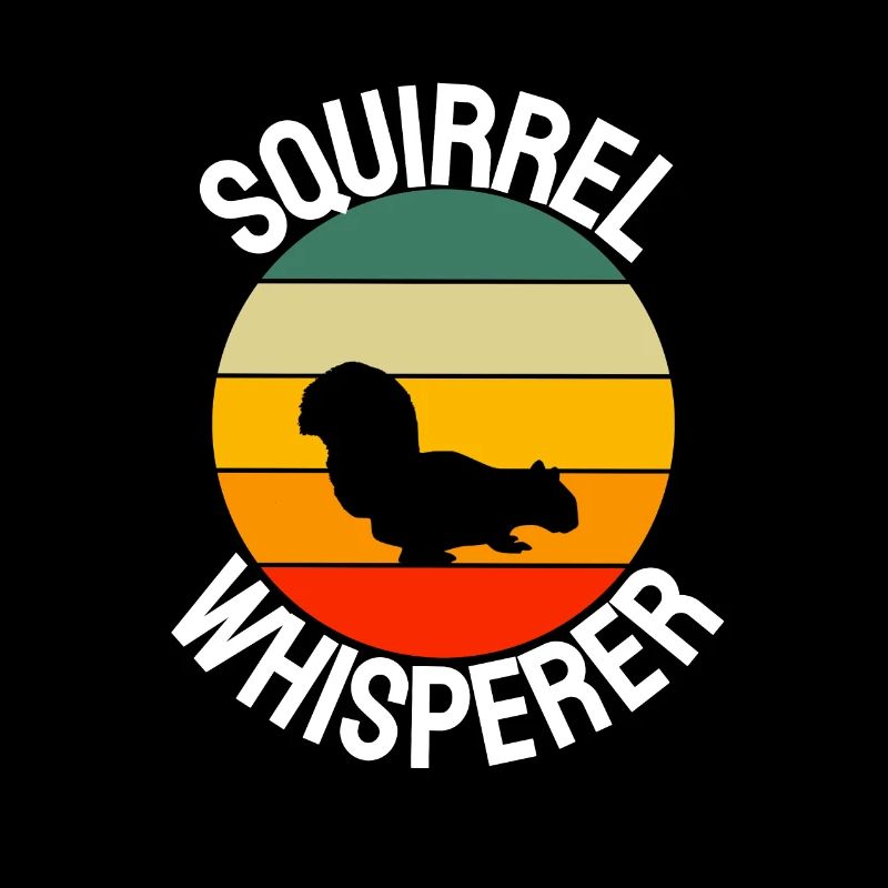 Forest Dweller Forest Animal Gift Retro Squirrel