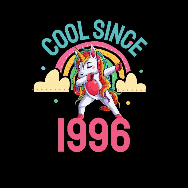 Cool seit 1996 Dabbing Einhorn 26. Geburtstag