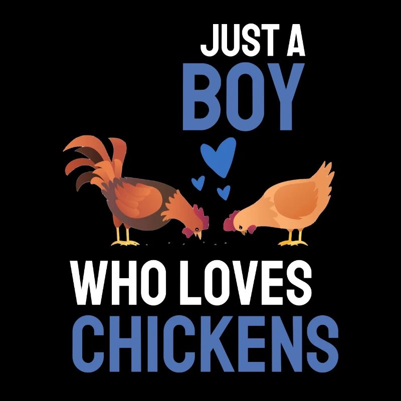 Fermier d’animaux de ferme Garçon Cadeau Poulet