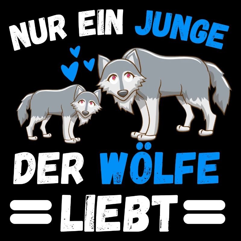 Waldbewohner Jungs Wald Tier Geschenk Wolf