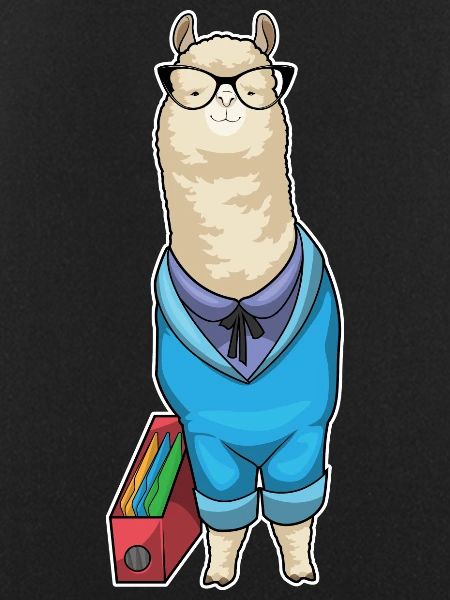 Alpaca Secretary Folder Office