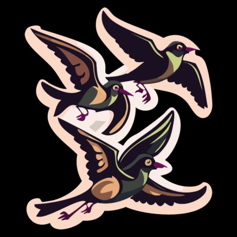 Volée d’oiseaux