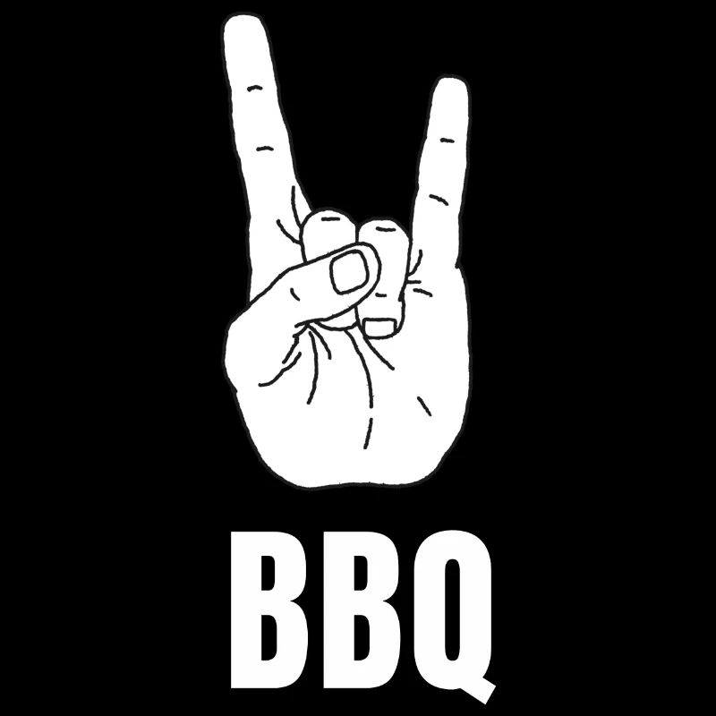 Le Barbecue c'est Cool - Signe Surfeur Shaka