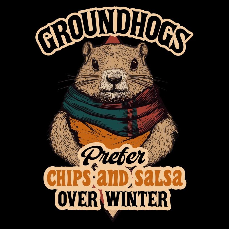 Groundhogs Prefer Chips And Salsa Over Winter