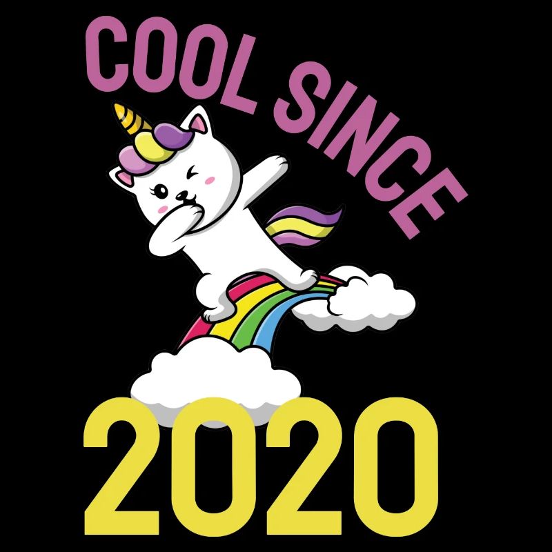 Cool since 2020 Dabbing cat 2nd birthday