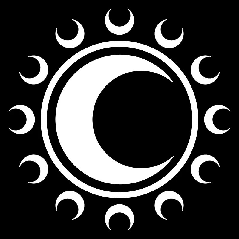 Moon Symbol Crescent Crescent