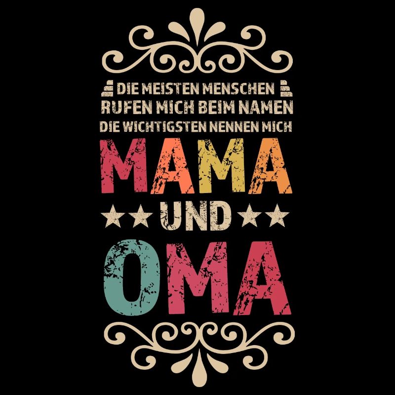 Mama & Oma Familie Mutter Geschenk