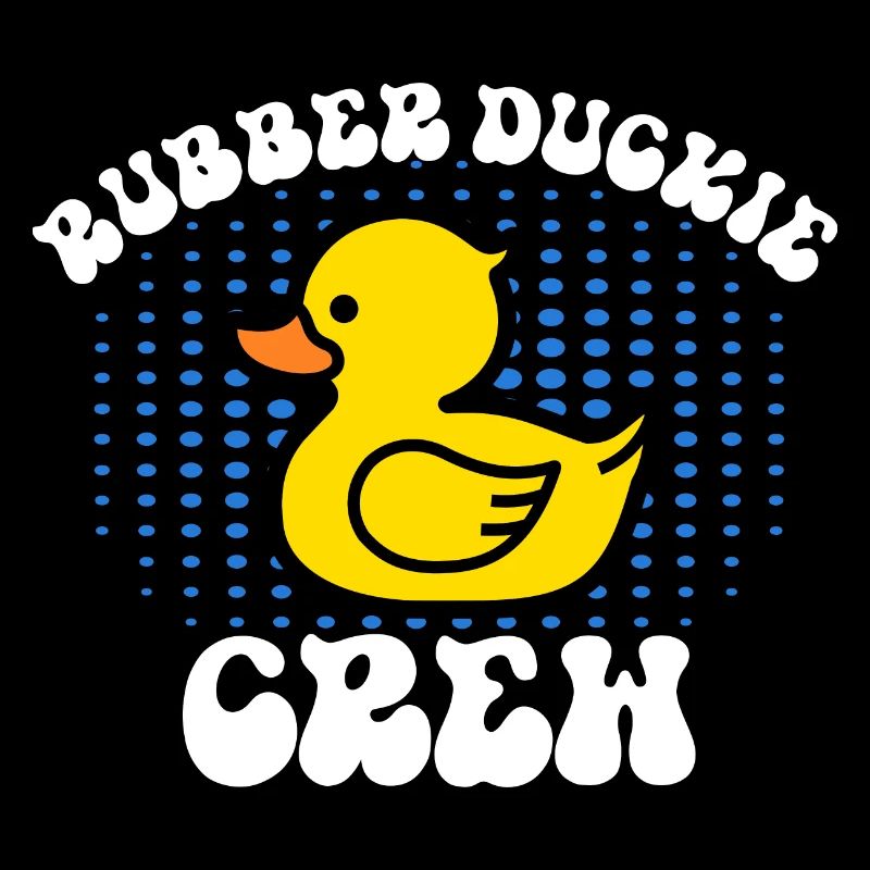 Rubber Duckie Crew Cute Duck