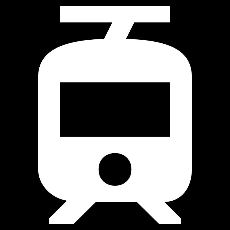 Tram / Tram | White | gift idea