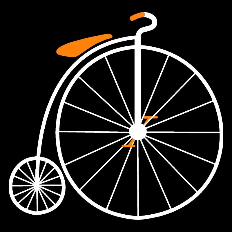 Roue Haute Vélo Retro