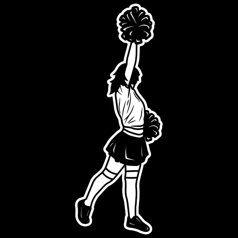 Cheerleader Mädchen