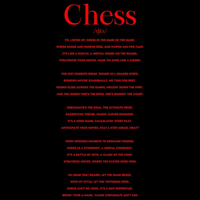 Schach Definition Rap