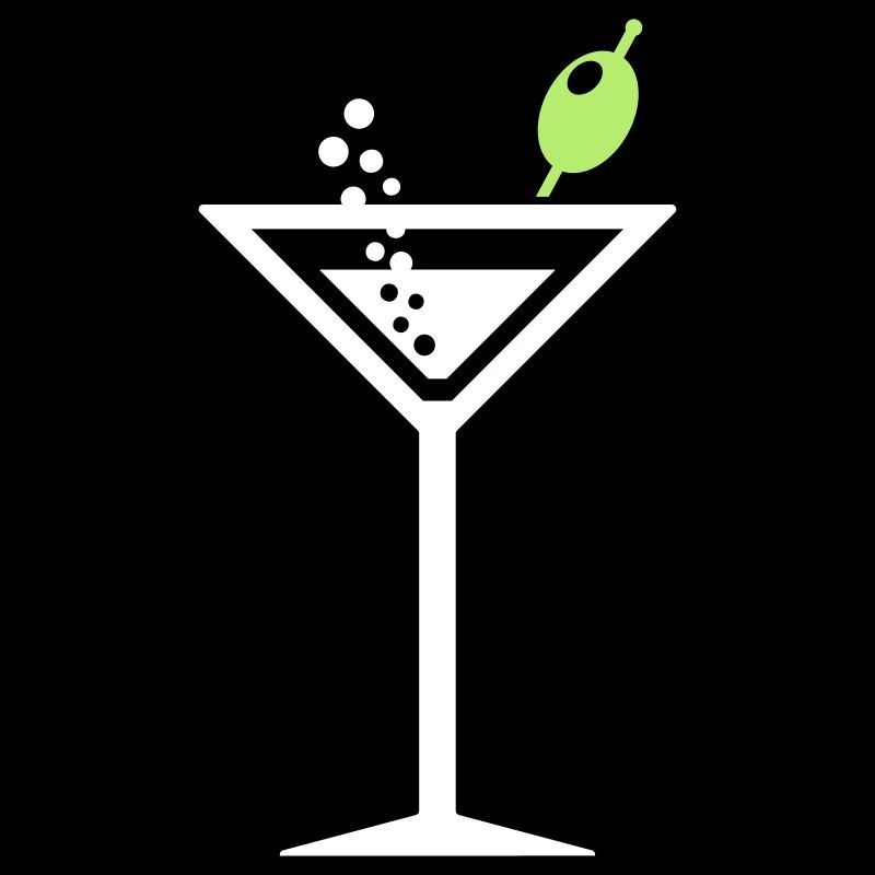 Cocktail mit Olive