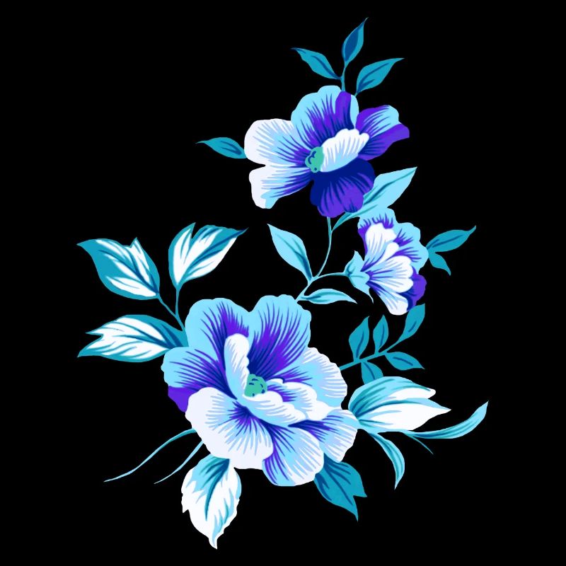 Schöne blaue Blumen Blume blau Sommer sommerlich