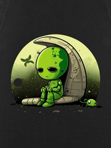 Sad alien