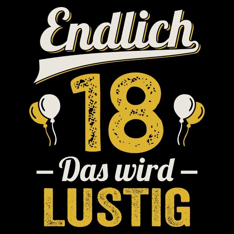 Endlich 18. Geburtstag Geburtstagsgeschenk