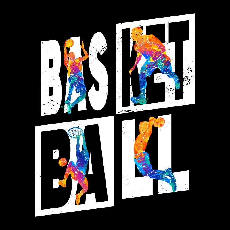 Basketteur Basketteur Vintage Coloré