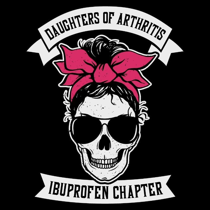 Filles de l’arthrite Ibuprofène Chapter Biker