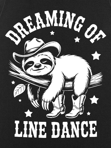 Sloth LineDance Cowboy