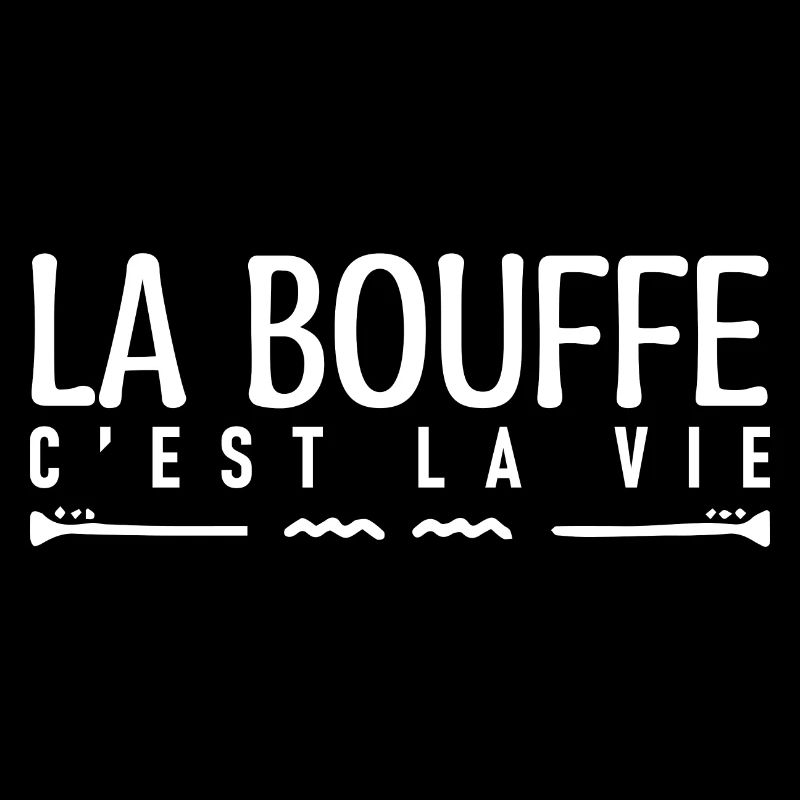 La bouffe c'est la vie. J'aime la bouffe.