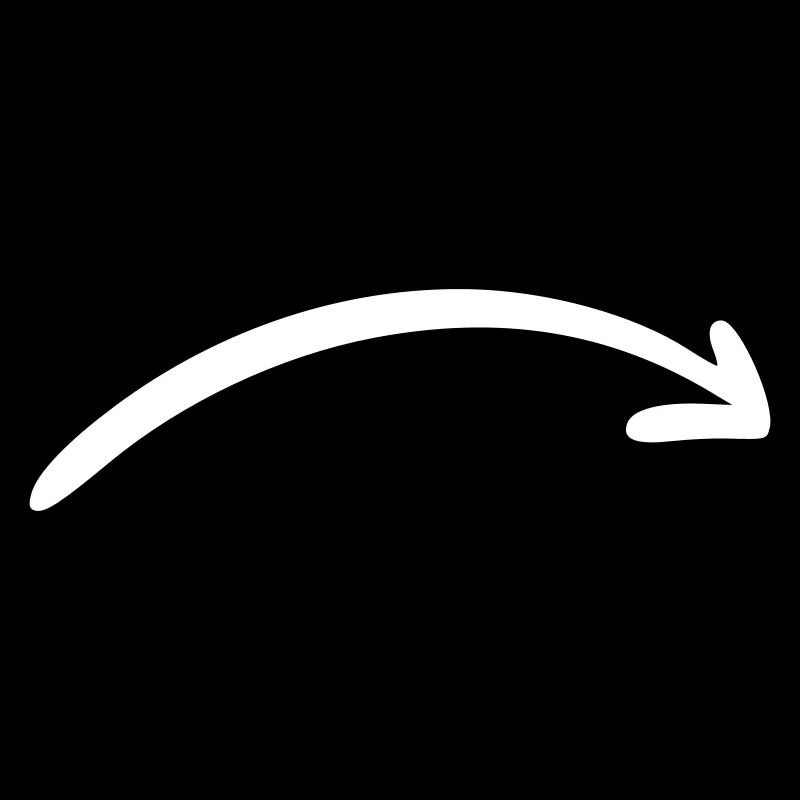 Arrow drawing sketch white