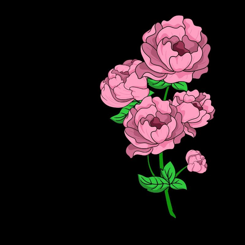 Peonies Flower Rose Spring Gift Idea