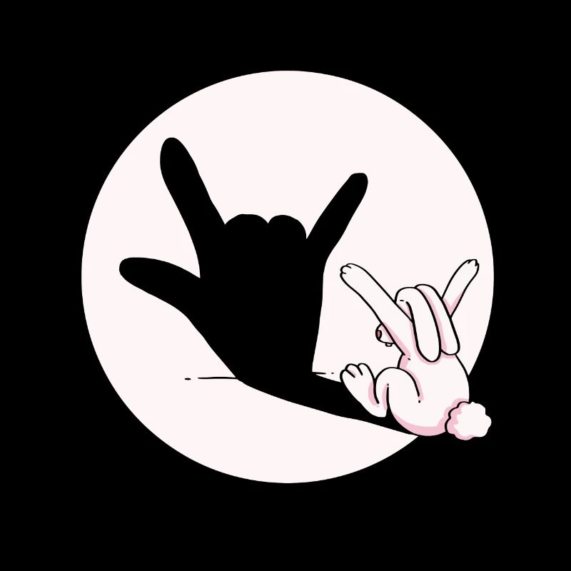 rabbit metal rock n roll devil gift Easter