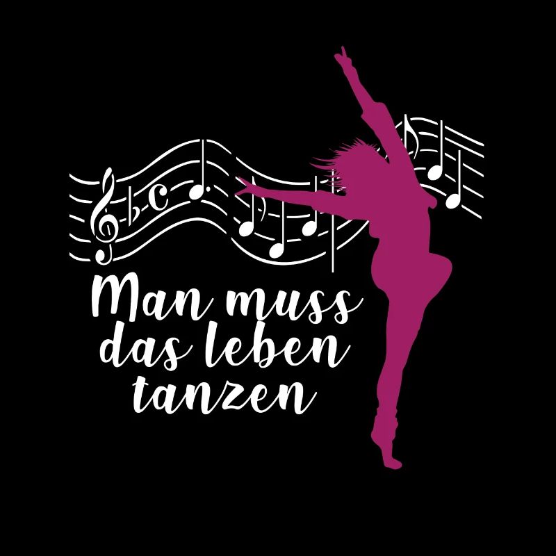 Dancing life dancer music gift