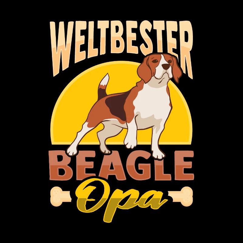 Weltbester Beagle Opa Design n Beagle Opa