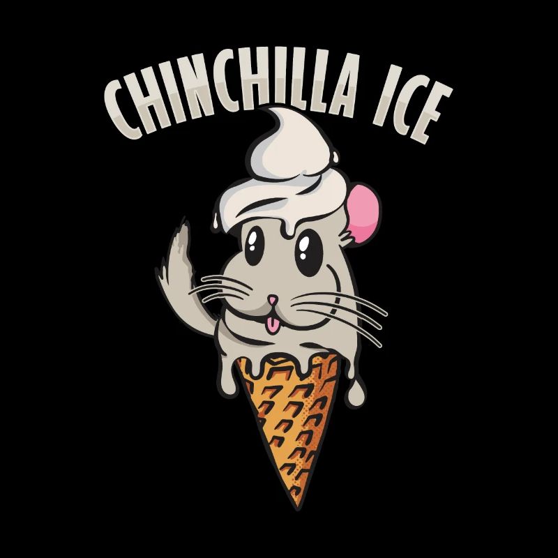 Conception de glace de chinchilla pour un propriétaire de chinchilla