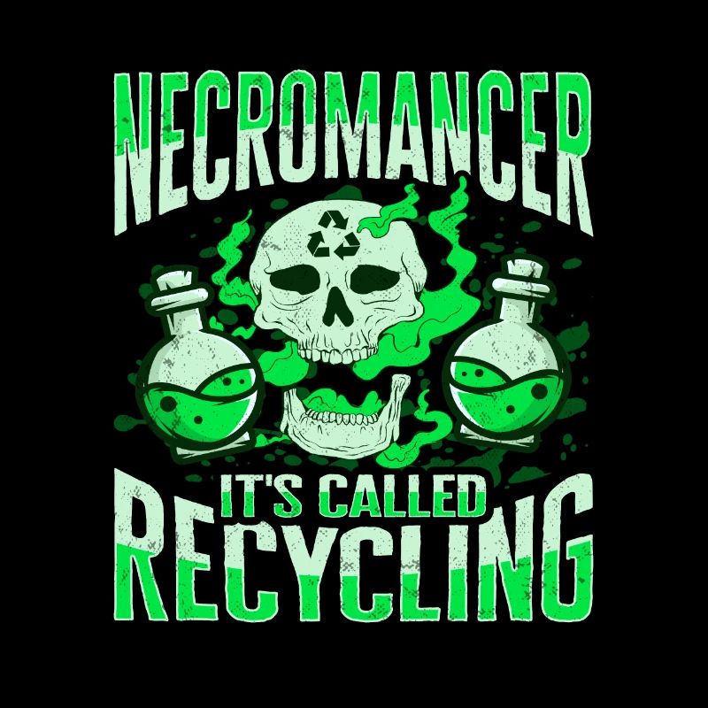 Undead Recycling Necromancer Design for a