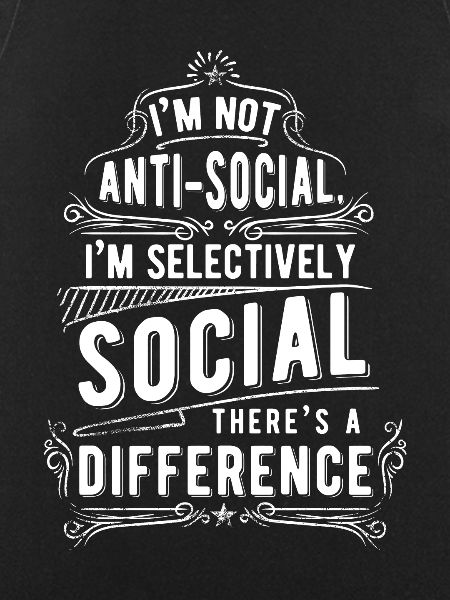 Unsocial Antisocial People Statement